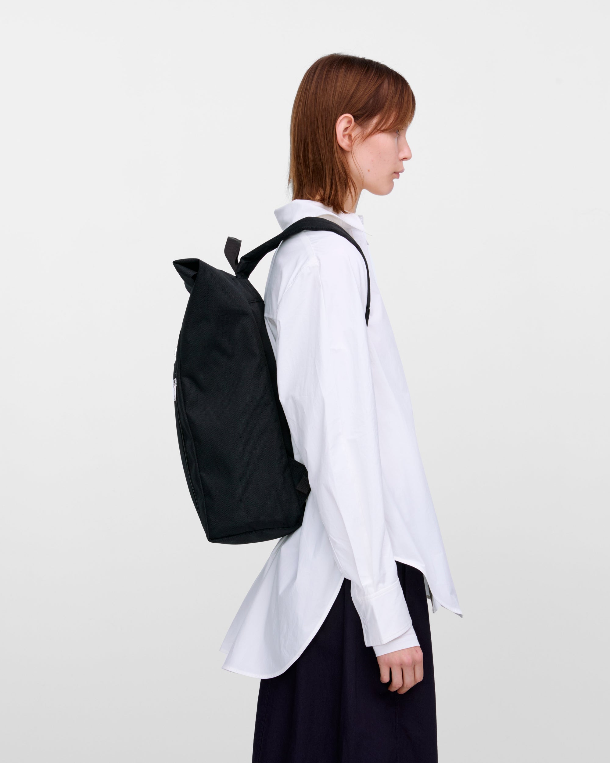 Ground Rolltop Backpack L - Black