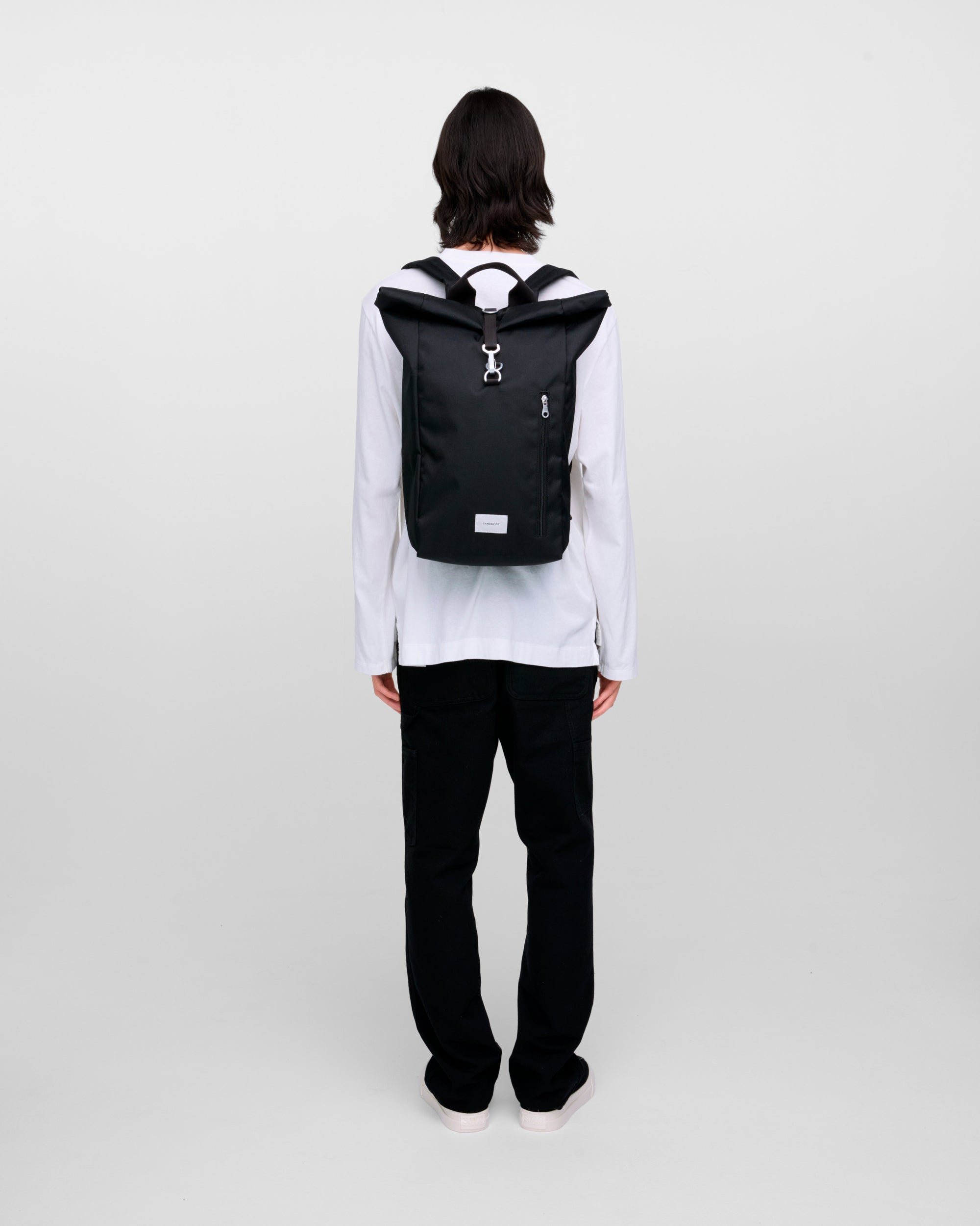 Ground Rolltop Backpack L - Black