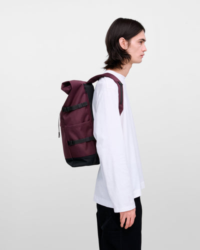 Icon Rolltop Backpack L - Cabernet