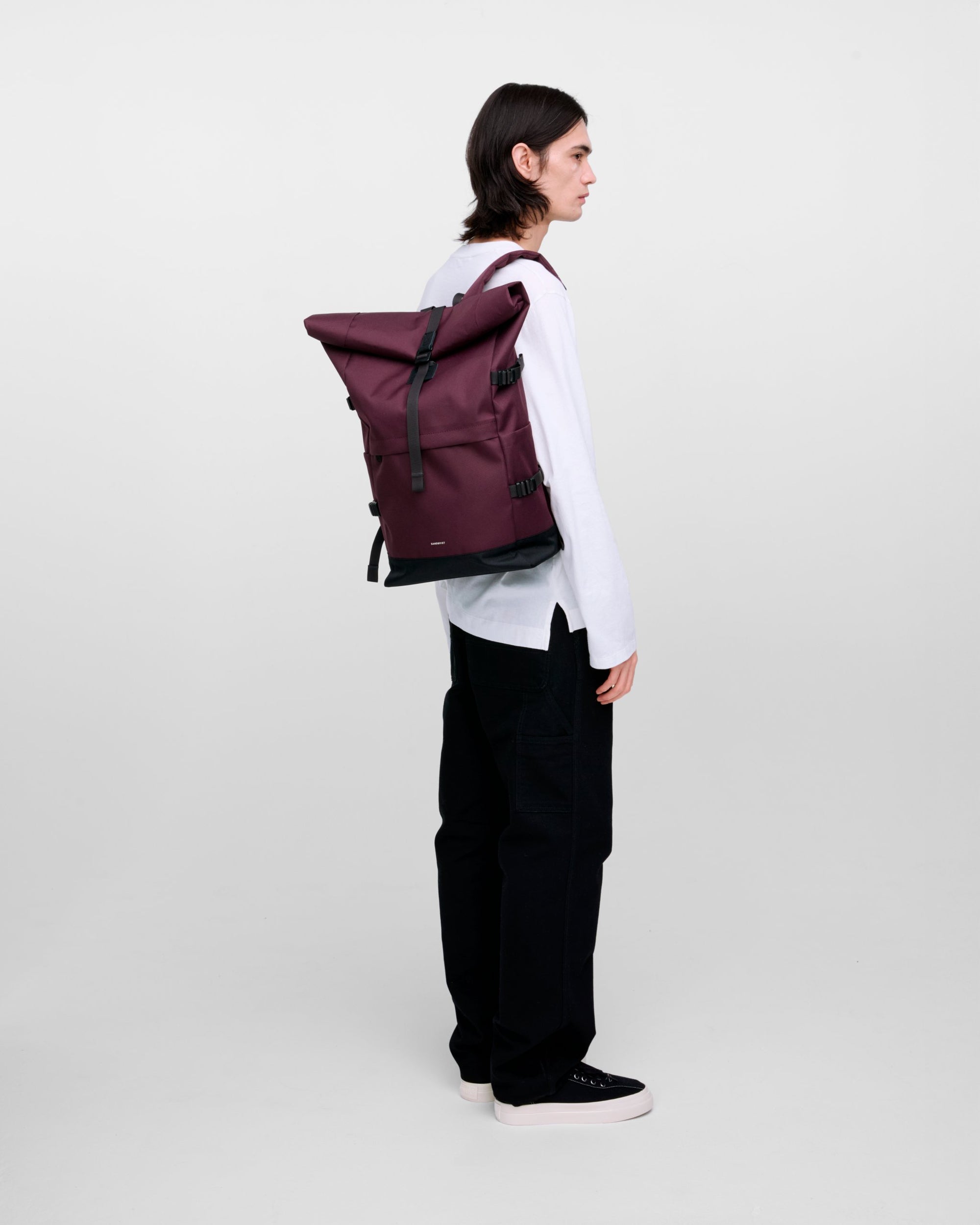 Icon Rolltop Backpack L - Cabernet