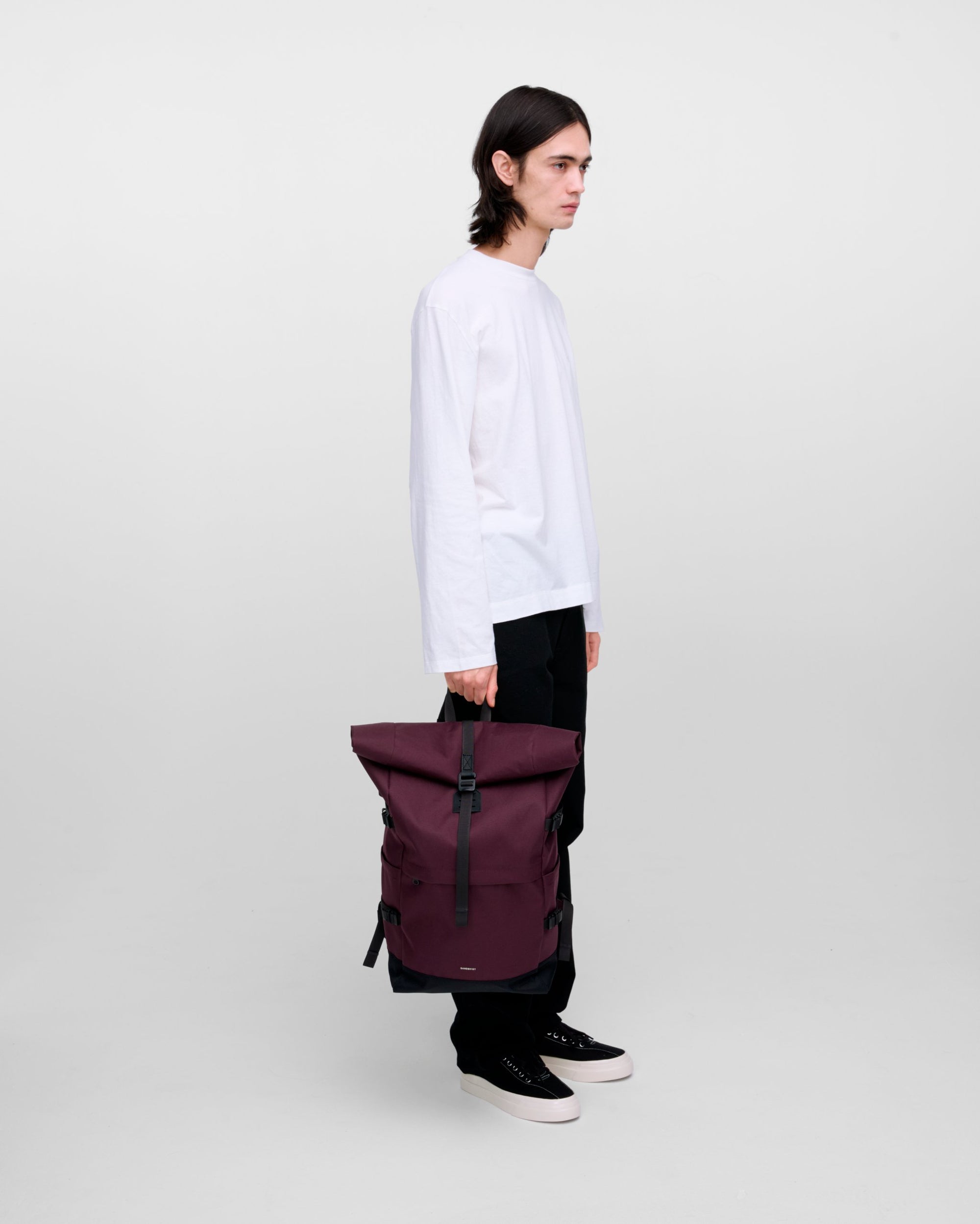 Icon Rolltop Backpack L - Cabernet