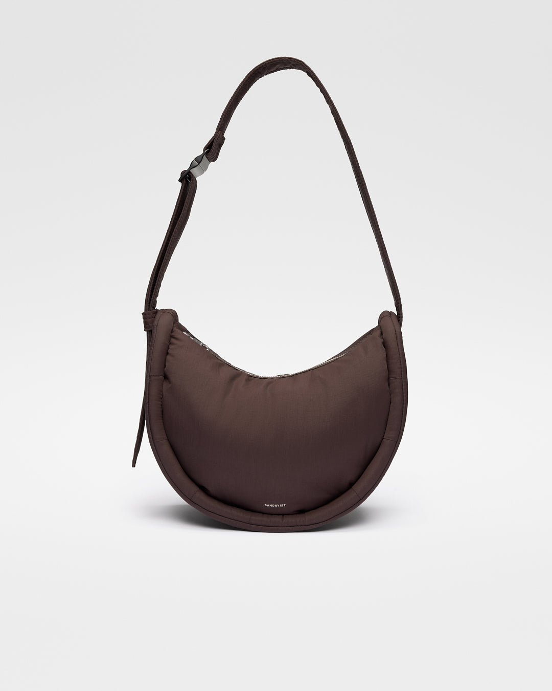 Curve Half Moon Bag Mini - Dark Brown