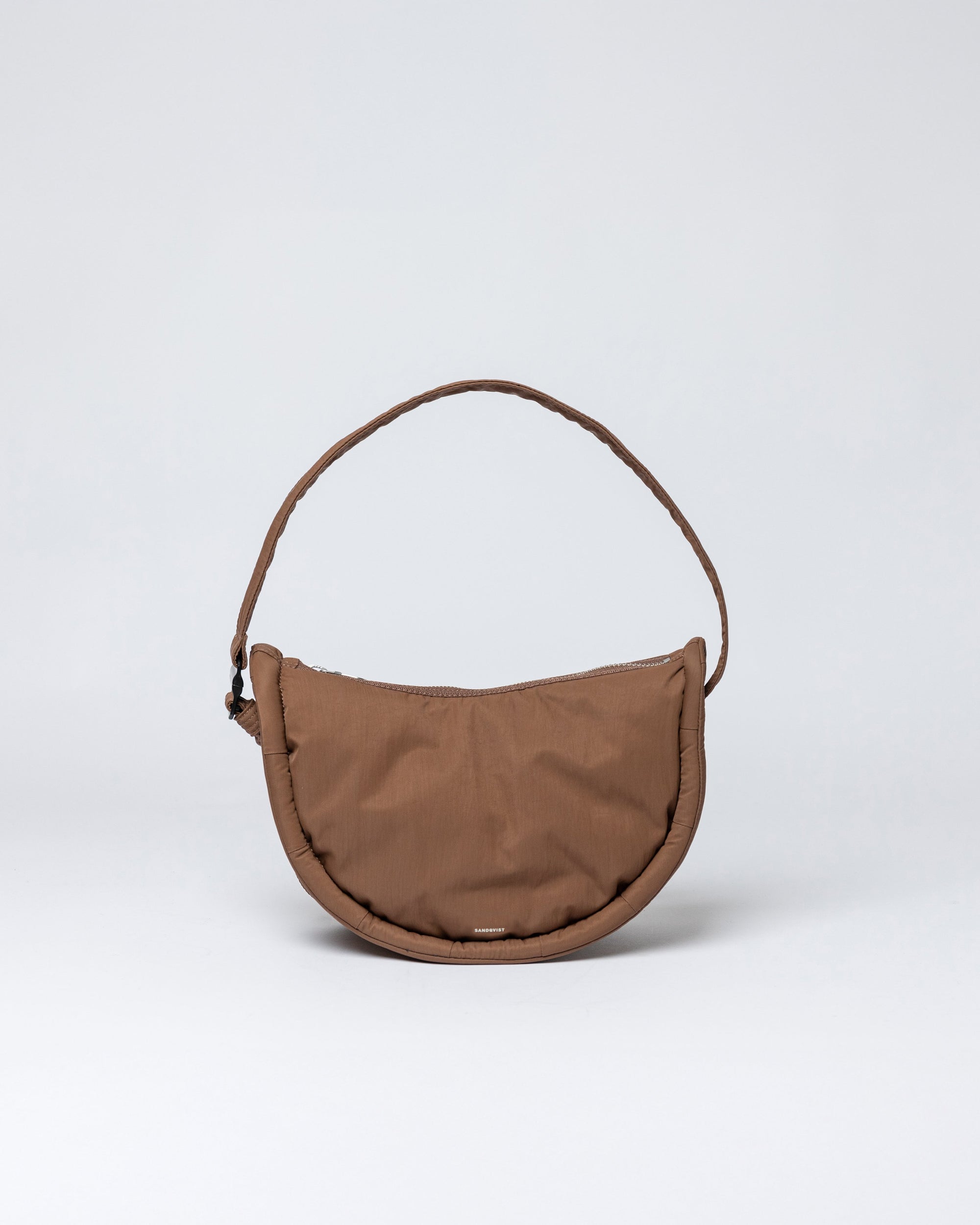 Curve Crossbody Round S - Dark Taupe