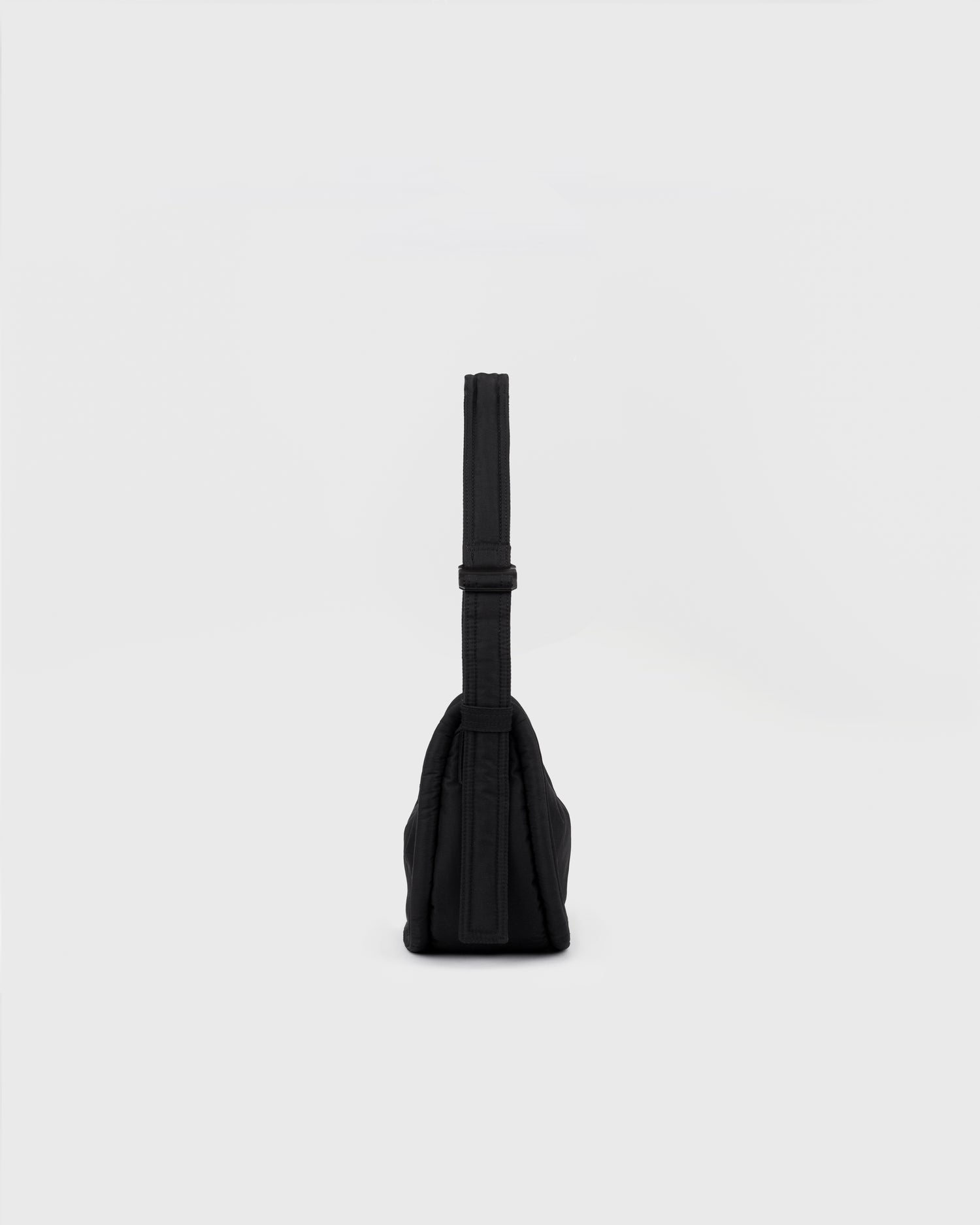 Curve Half Moon Bag Mini - Black