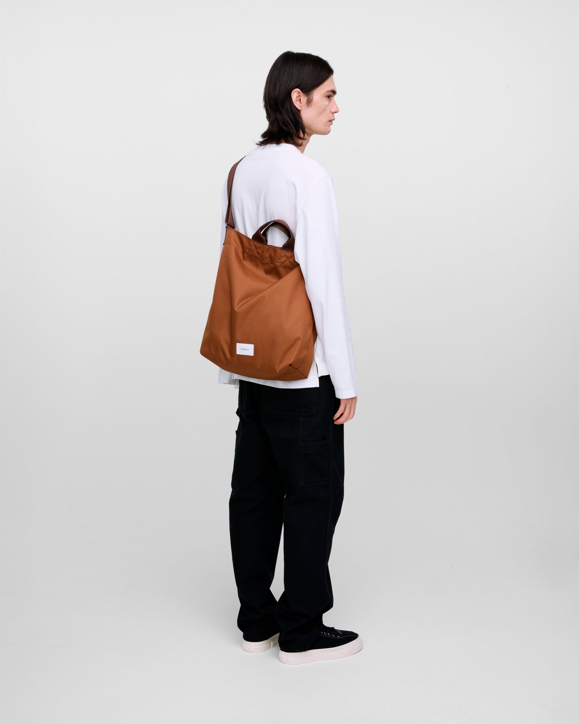 Ground Shopper Bag - Sepia brown