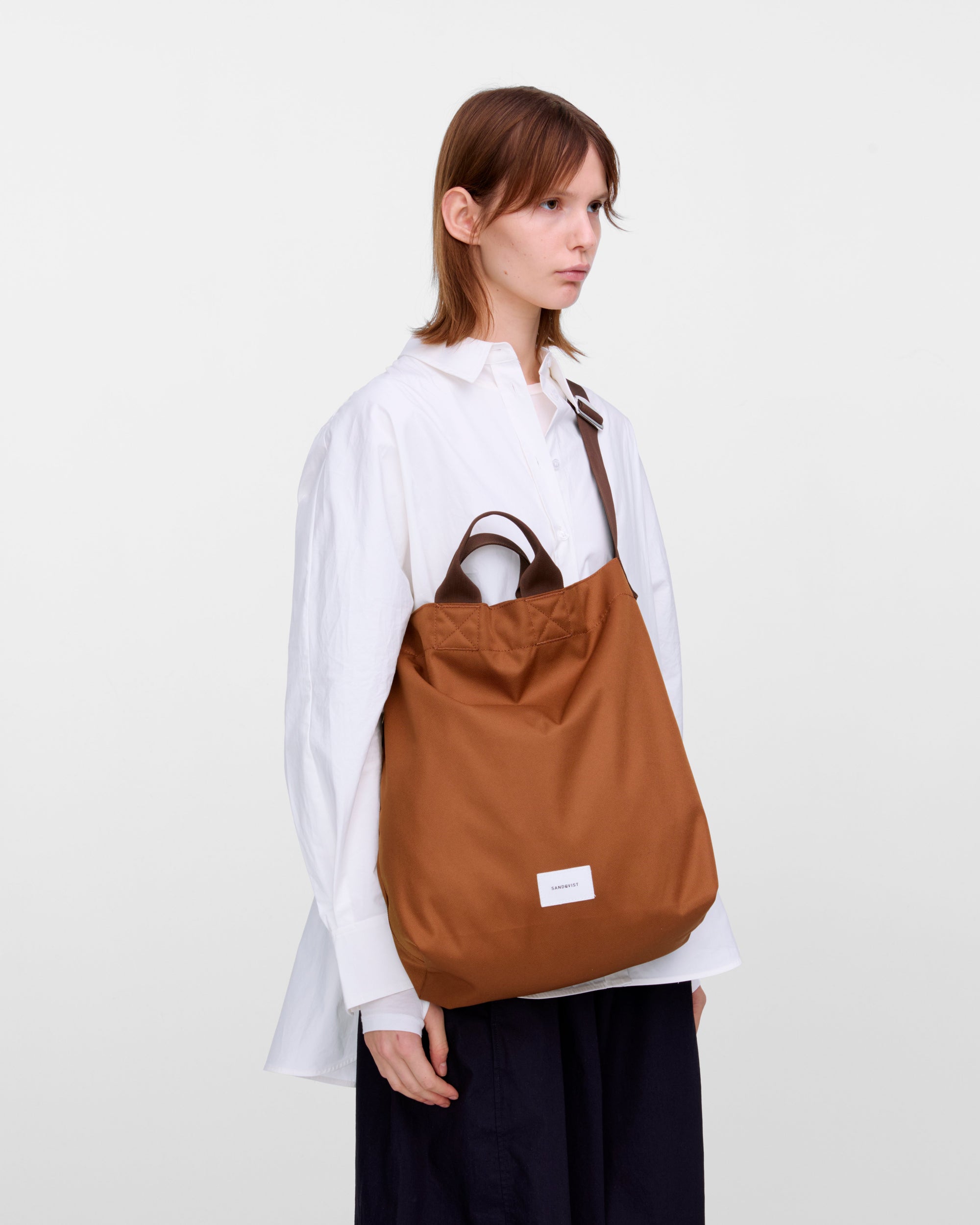 Ground Shopper Bag - Sepia brown