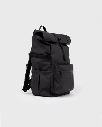 Stream Rolltop Backpack L - Black