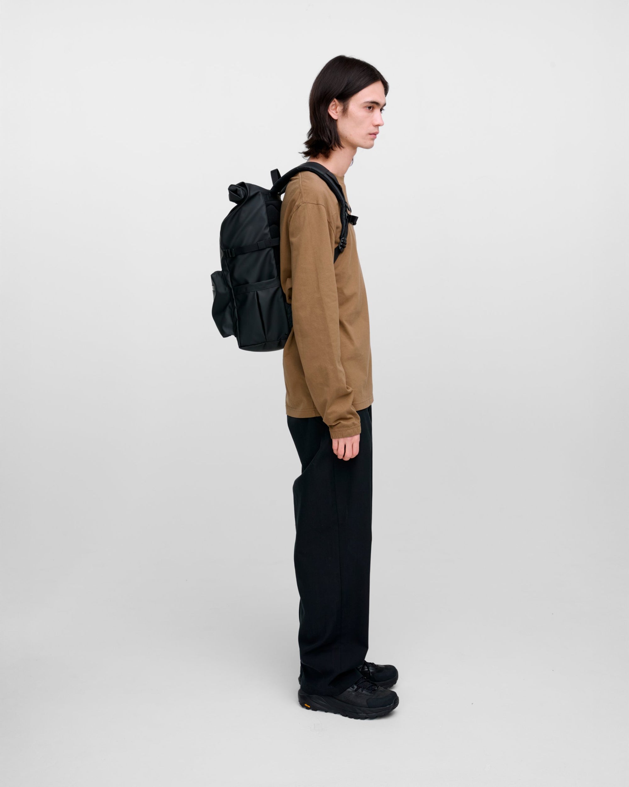 Stream Rolltop Backpack L - Black