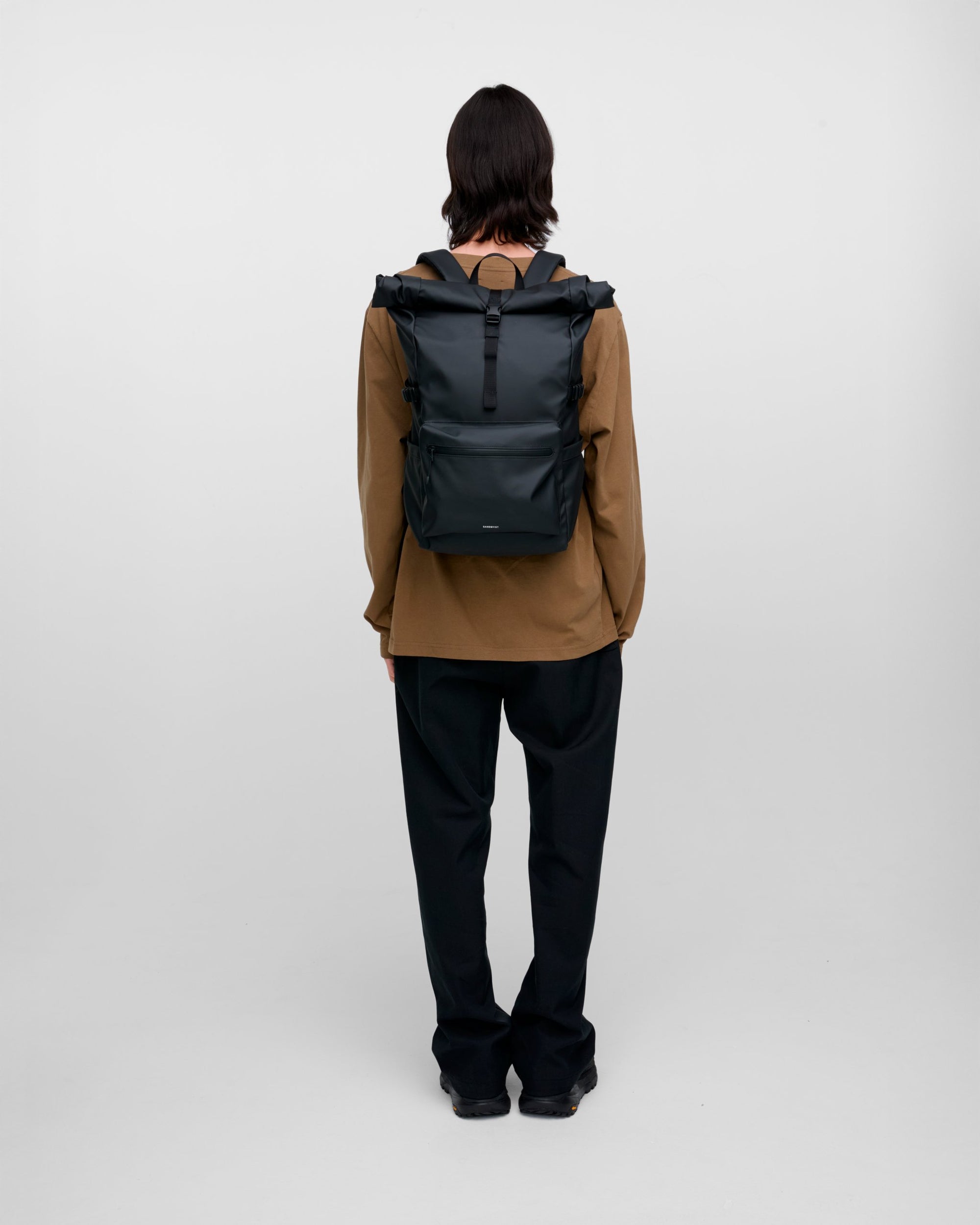 Stream Rolltop Backpack L - Black