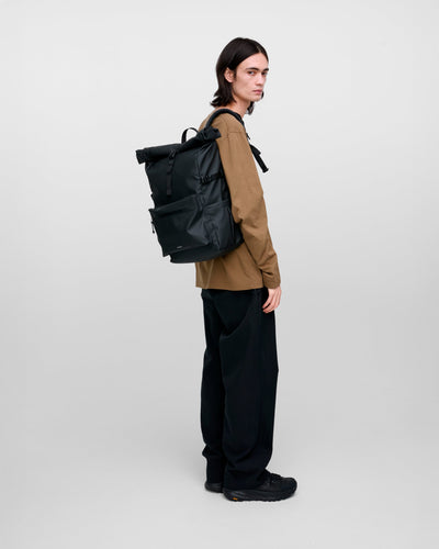 Stream Rolltop Backpack L - Black
