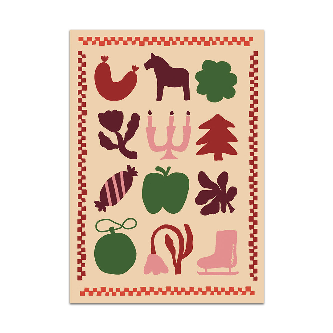 Terhi Isokuortti Joulukortti A6