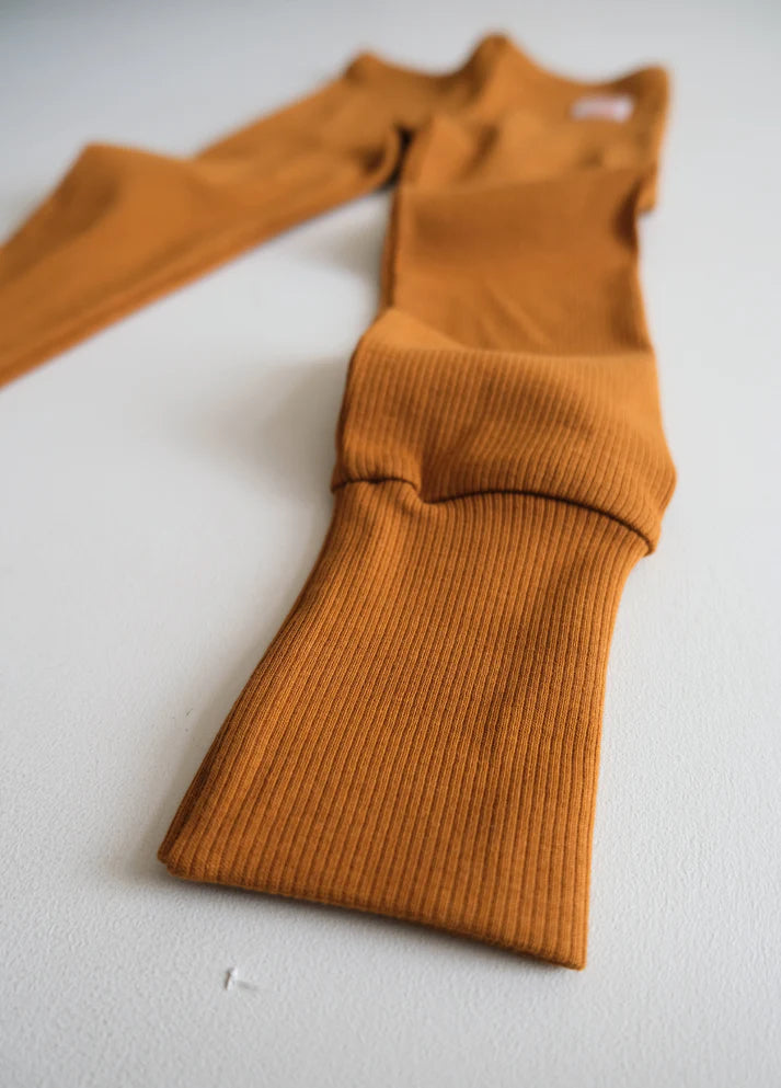 Tistel Leggings Terracotta