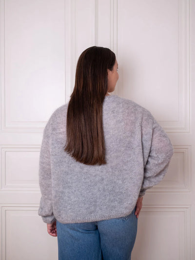 Cardigan O - Grey Day