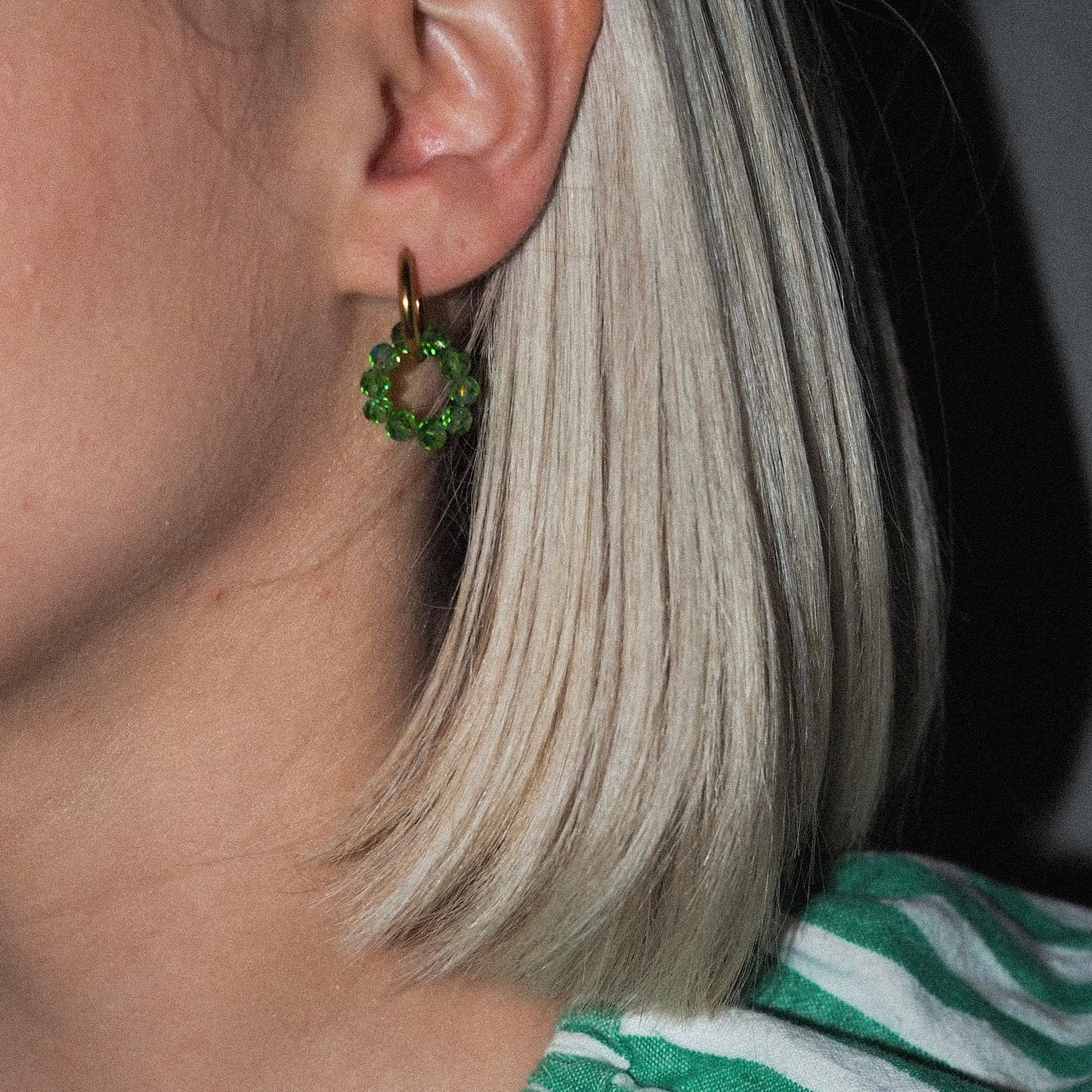 Mini green - korvakorut