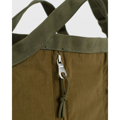 Grid Expandable Crossbody Bag - Olive