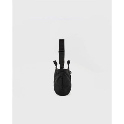 Grid Expandable Crossbody Bag - Black