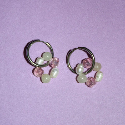 Maanantaimalli x MON studio - Big pearls (hopea)