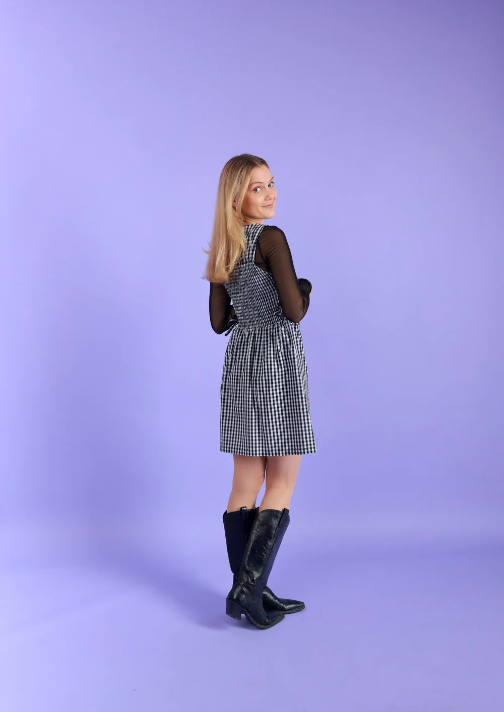 Check Dress