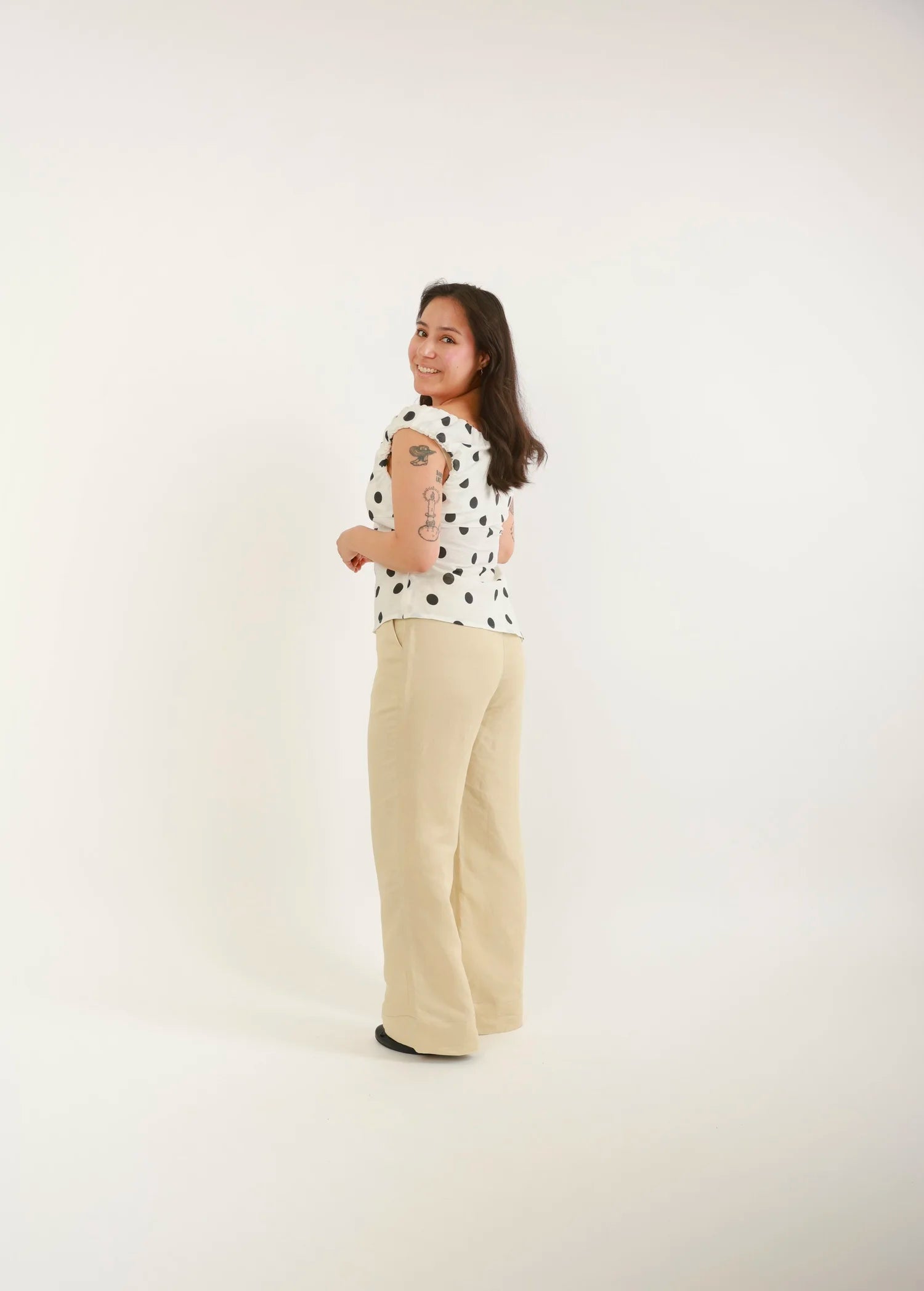 Soft Linen Pant - Sand
