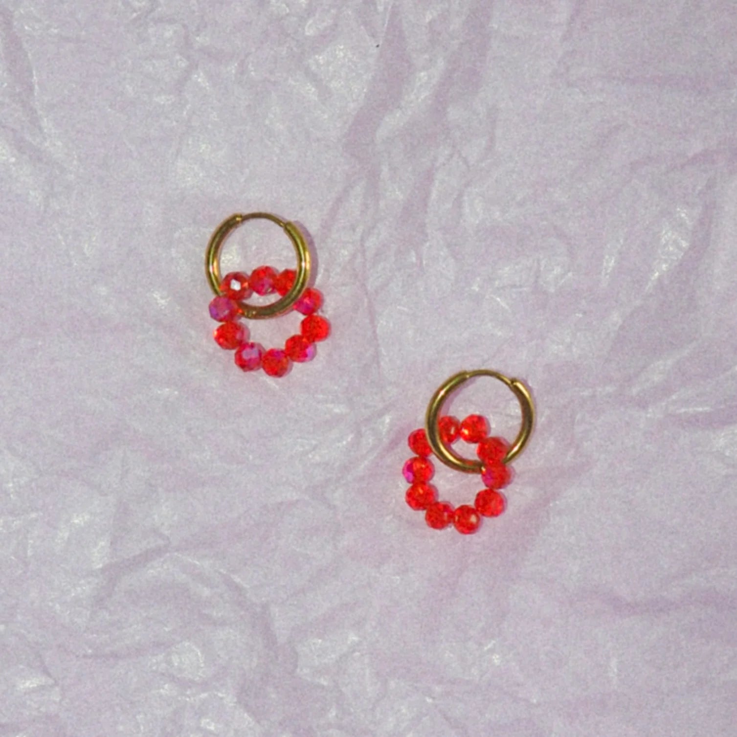 Mini red - korvakorut