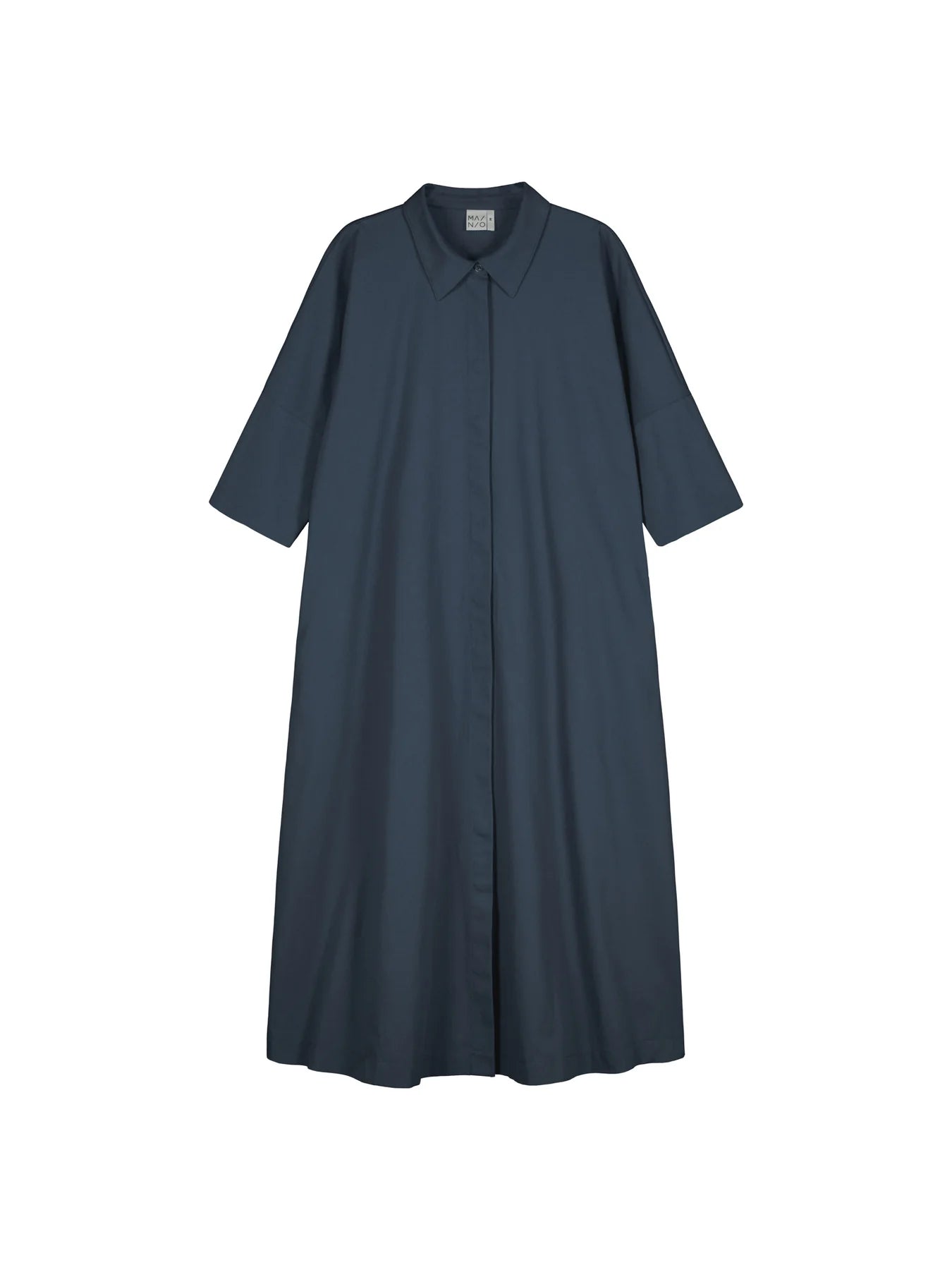 Ellie Twill Dress - Vintage Indigo