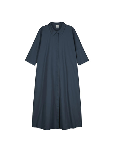 Ellie Twill Dress - Vintage Indigo