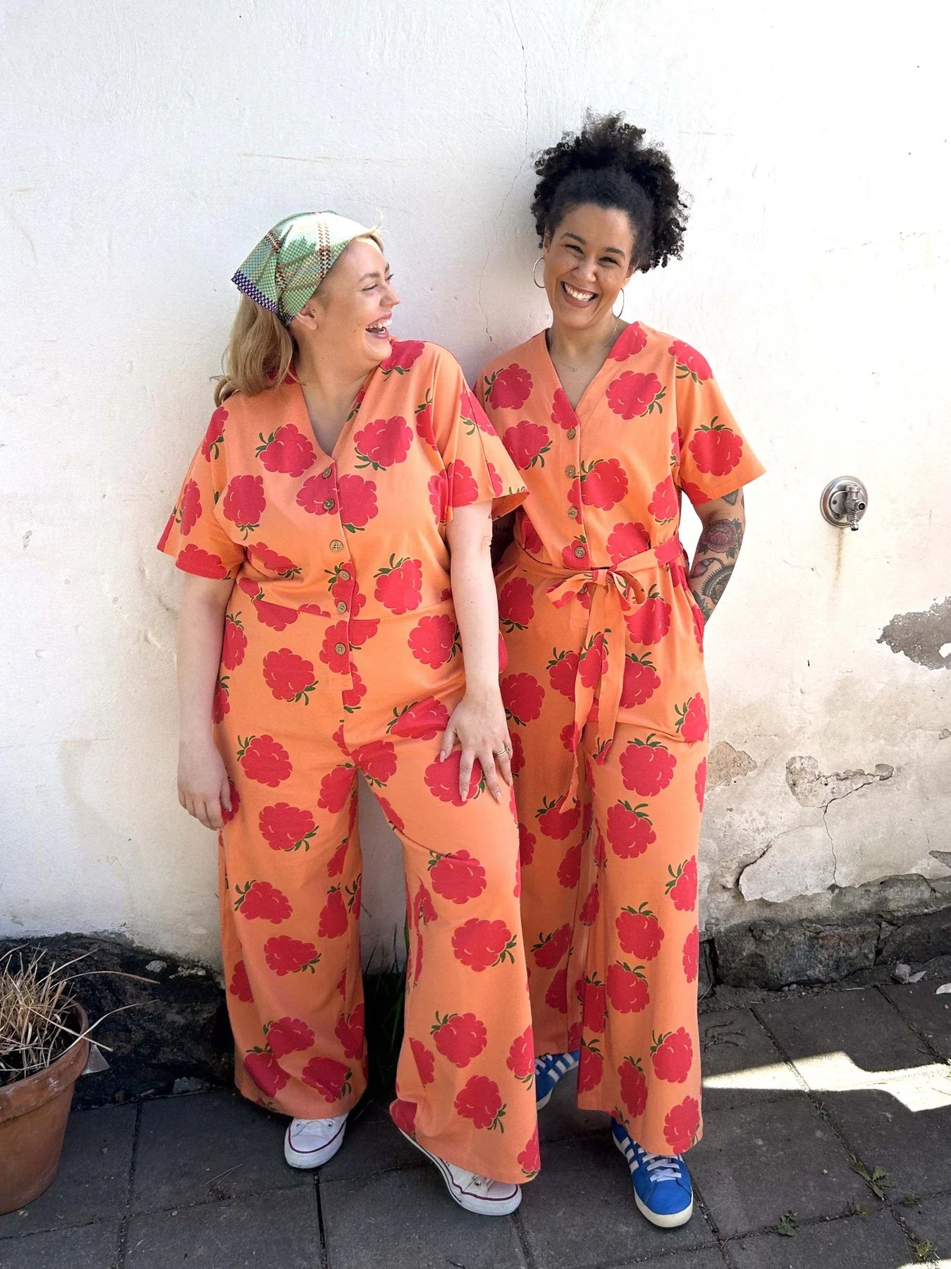 Raspberry Jumpsuit