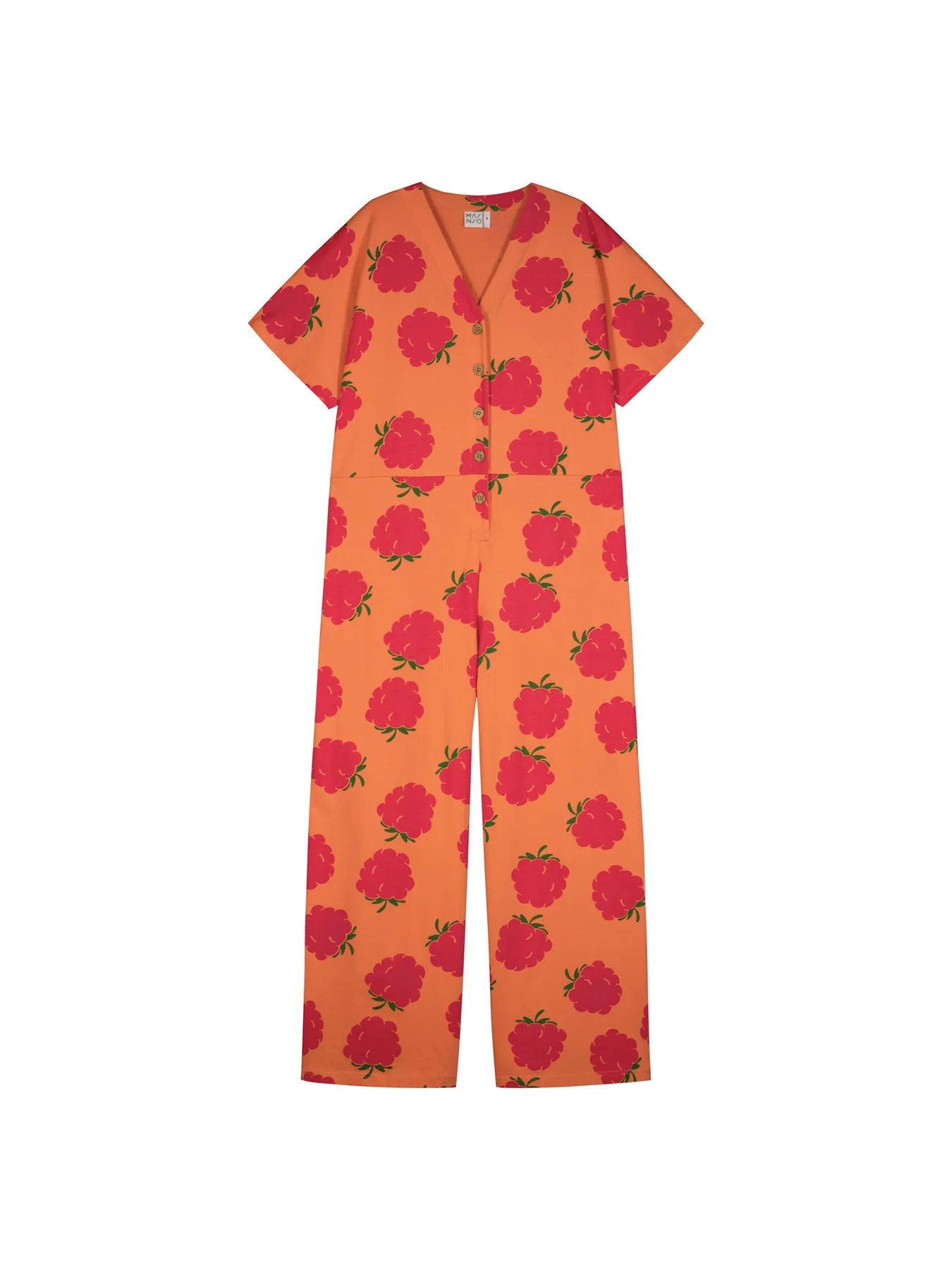 Raspberry Jumpsuit