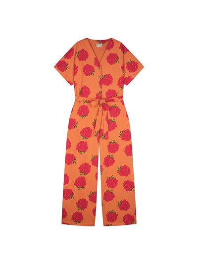 Raspberry Jumpsuit