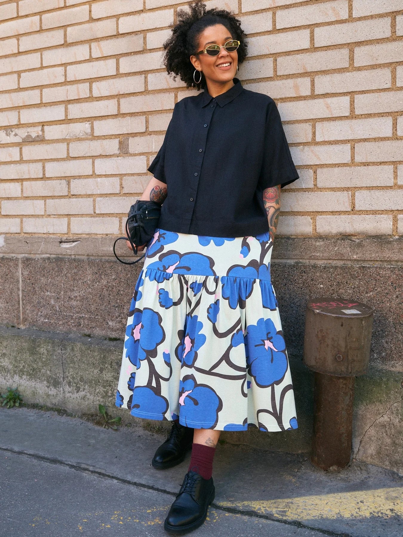 Talking Flowers Skirt