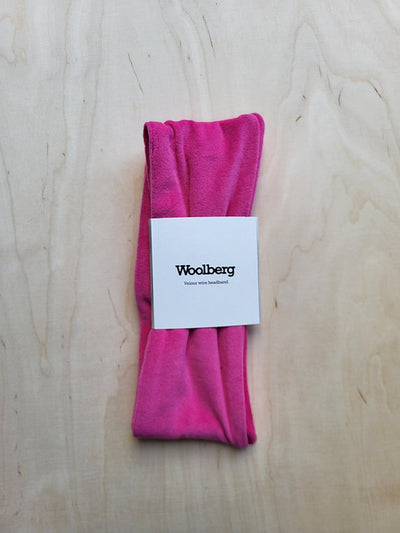 Woolberg Panta - Velour Hot Pink