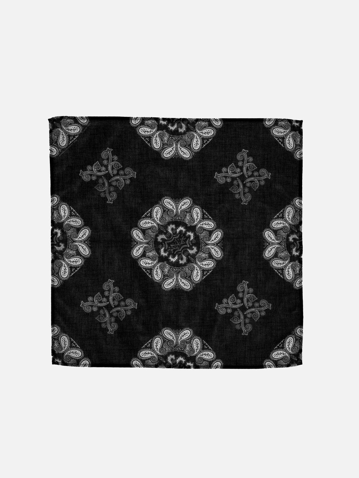 Ingrid Bandana Paisley Black