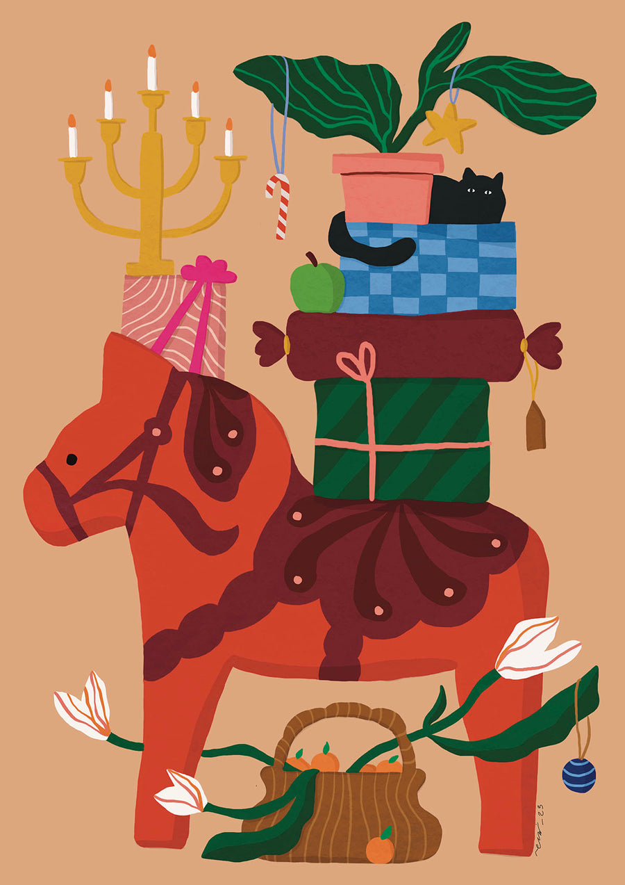 Terhi Isokuortti Joulukortti A6