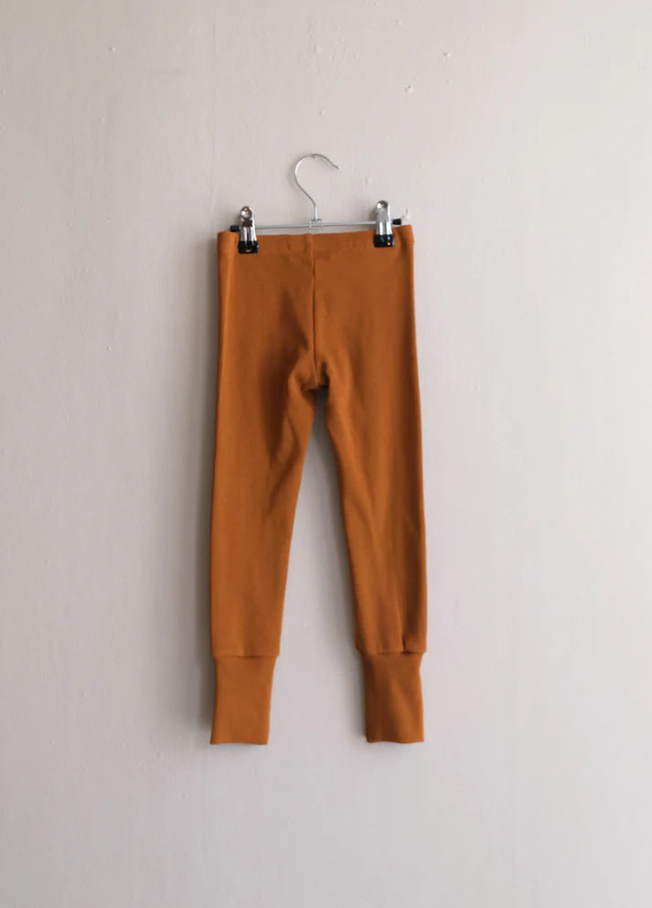 Tistel Leggings Terracotta