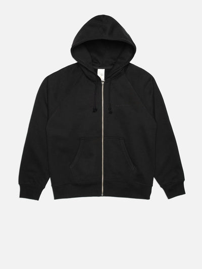Gunde Logo Zip Hoodie - Black