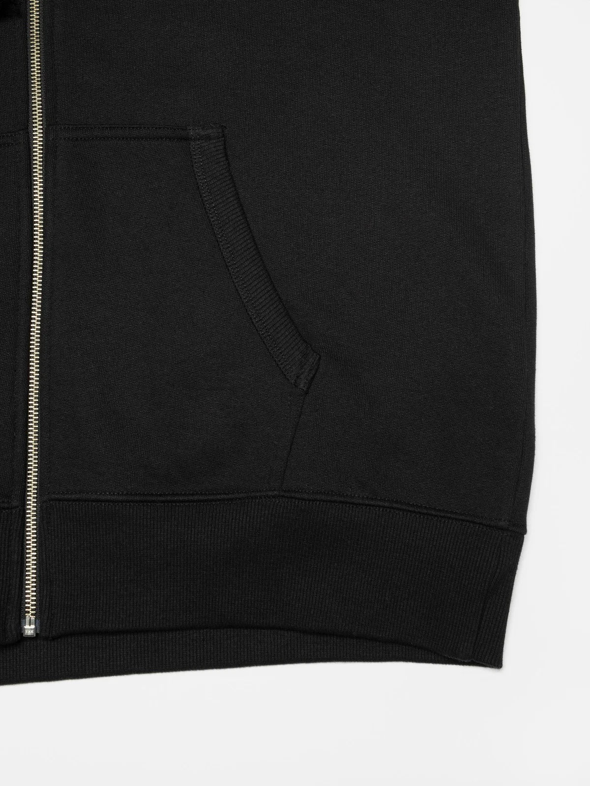 Gunde Logo Zip Hoodie - Black