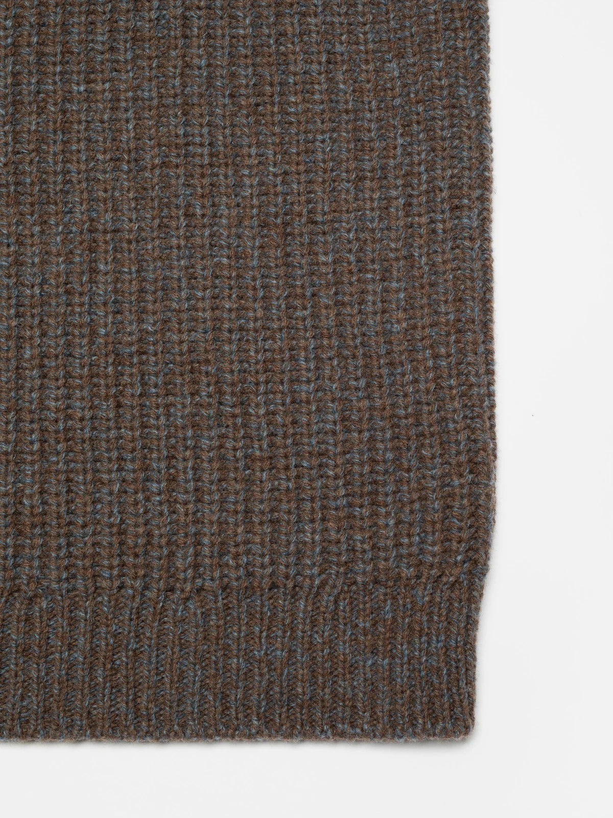 August Chunky Crew Neck Knit - Brown