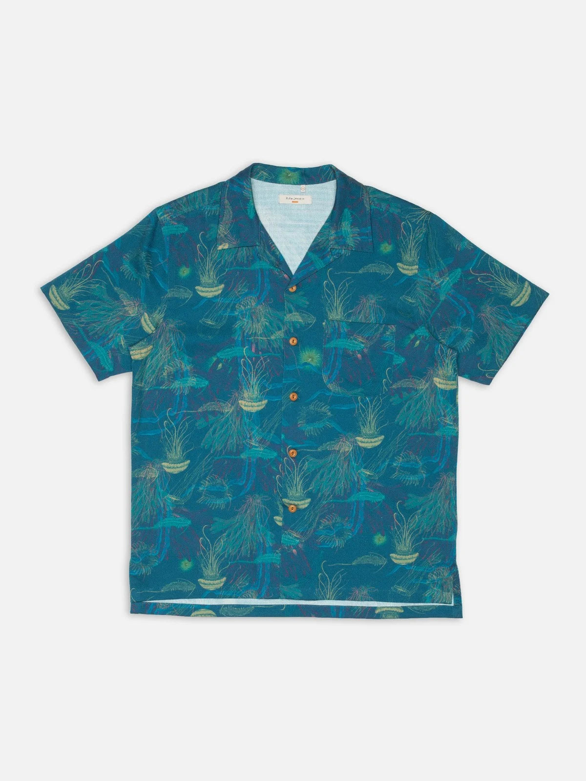 Arvid Hawaii Shirt Deep Sea