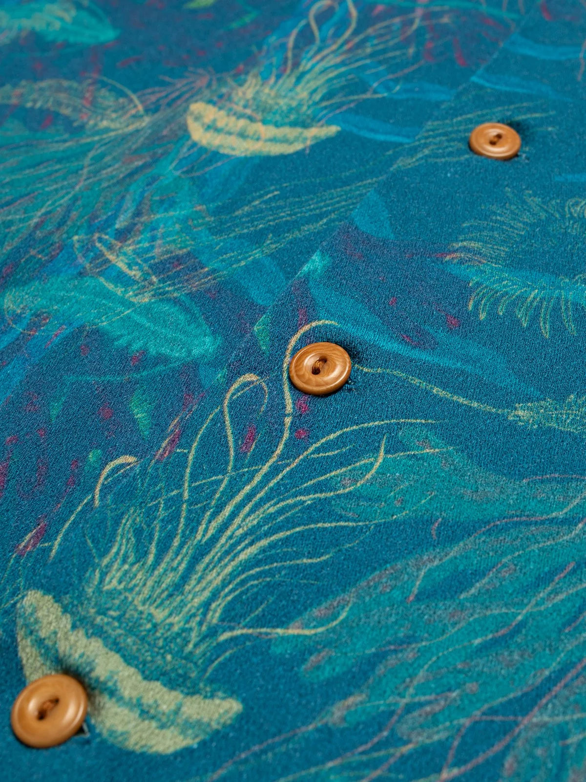 Arvid Hawaii Shirt Deep Sea