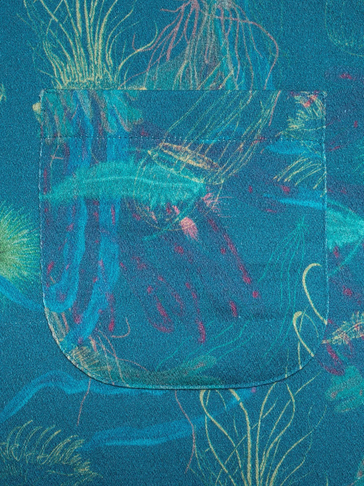 Arvid Hawaii Shirt Deep Sea