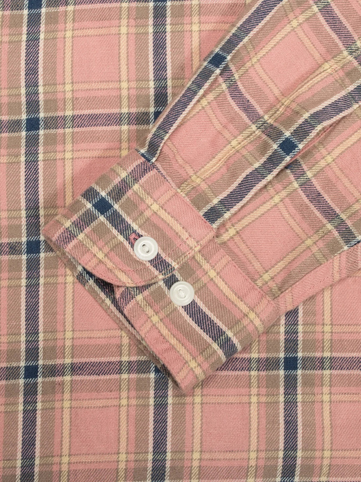 Julian Worker Shirt Checked - Pink