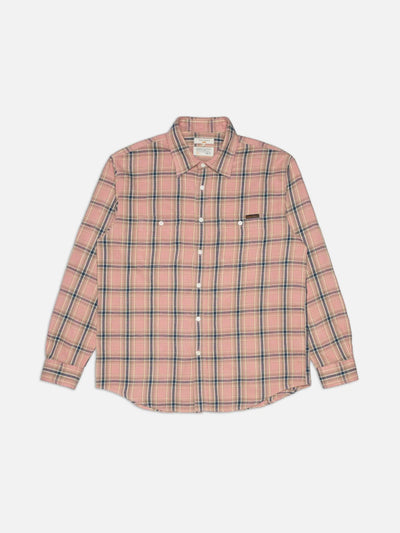 Julian Worker Shirt Checked - Pink