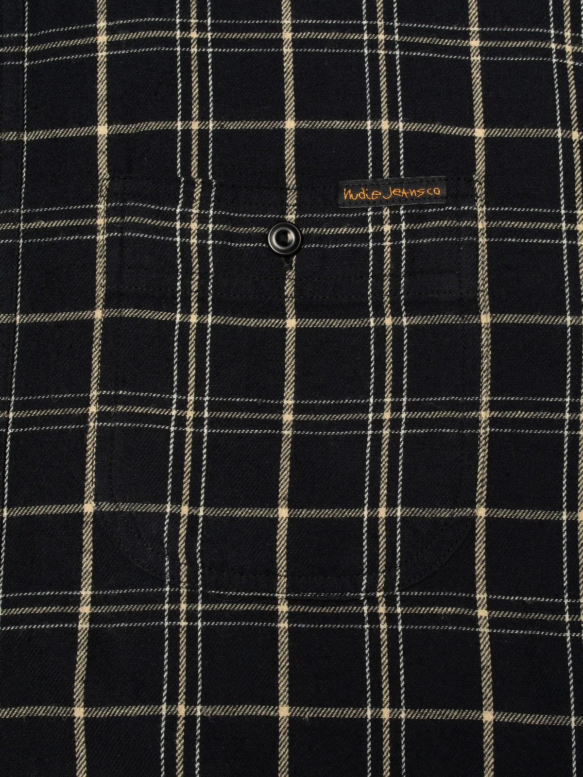 Julian Worker Shirt Checked - Black