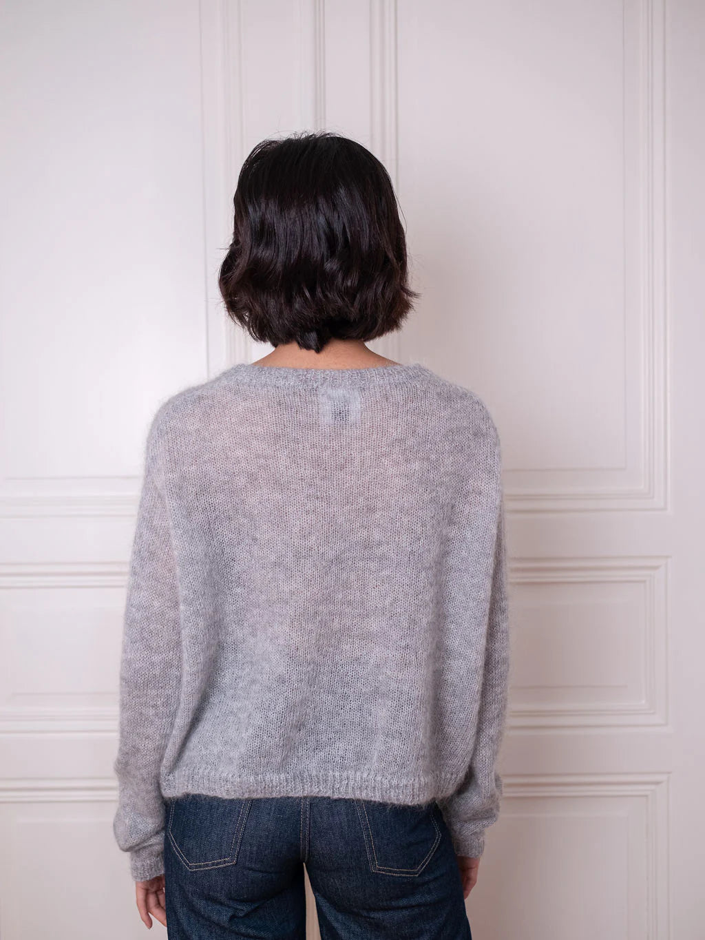 Cardigan O - Grey Day