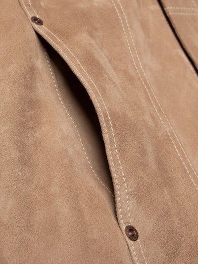 Willy Suede Jacket Mud