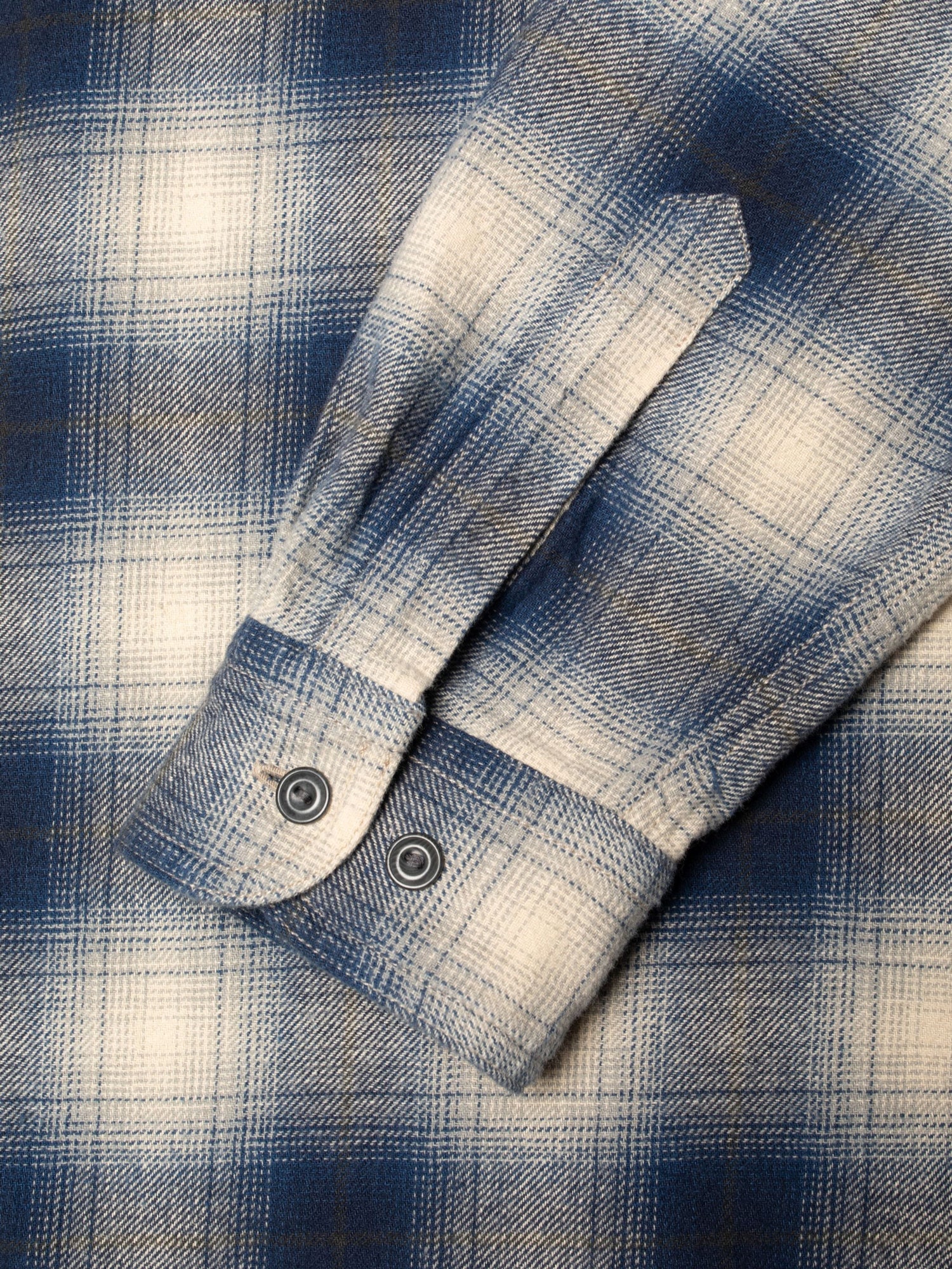 Julian Worker Shirt Checked Blue