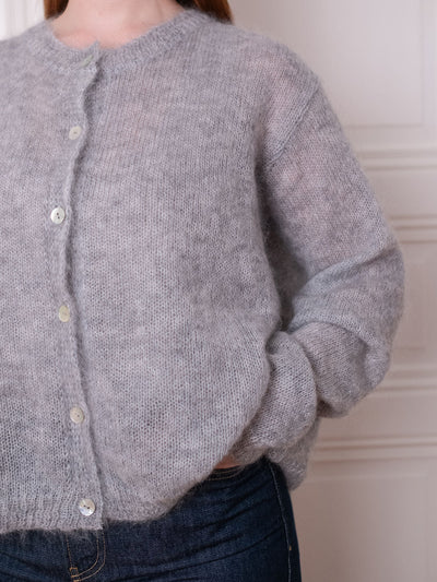 Cardigan O - Grey Day
