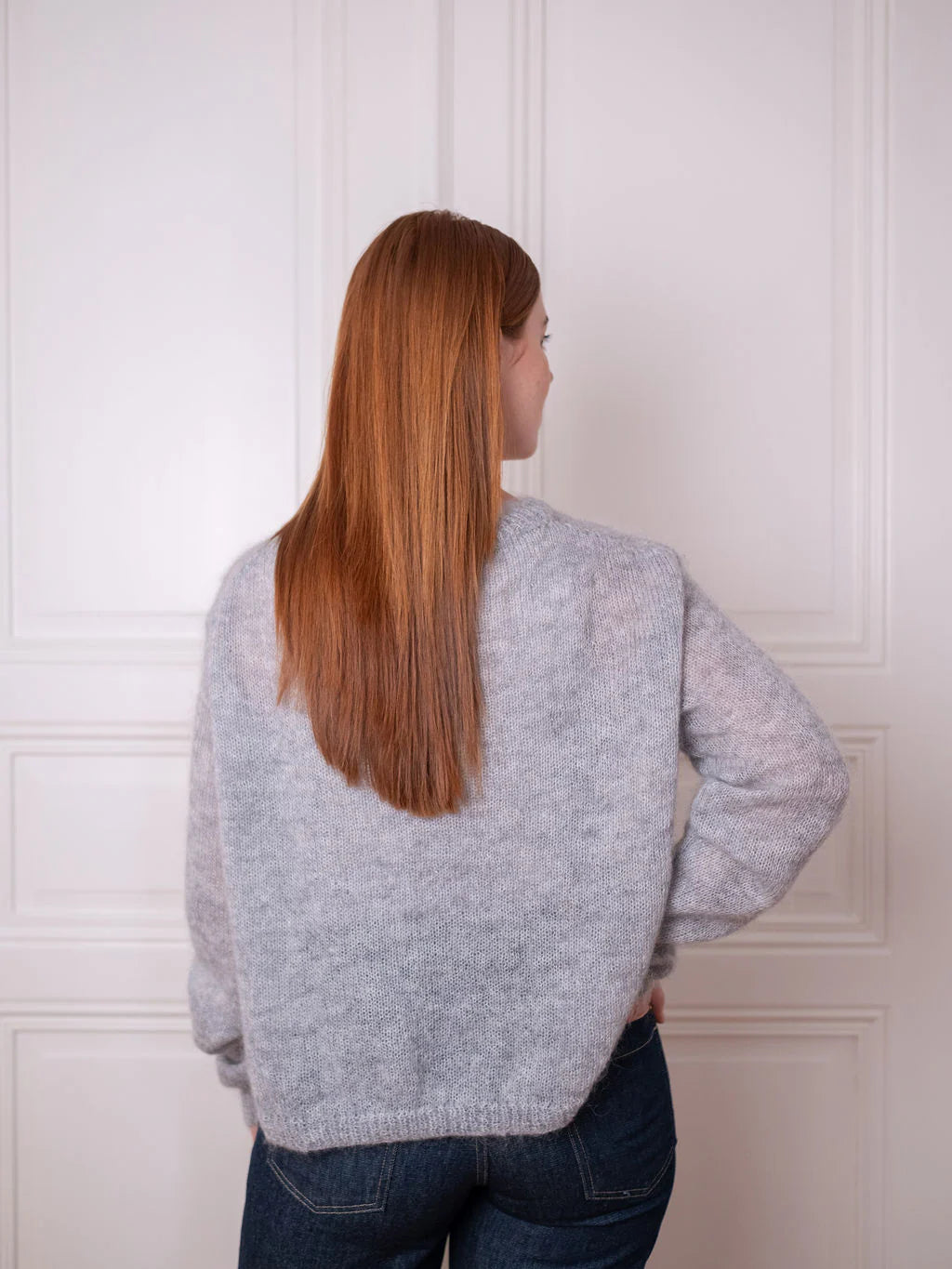 Cardigan O - Grey Day
