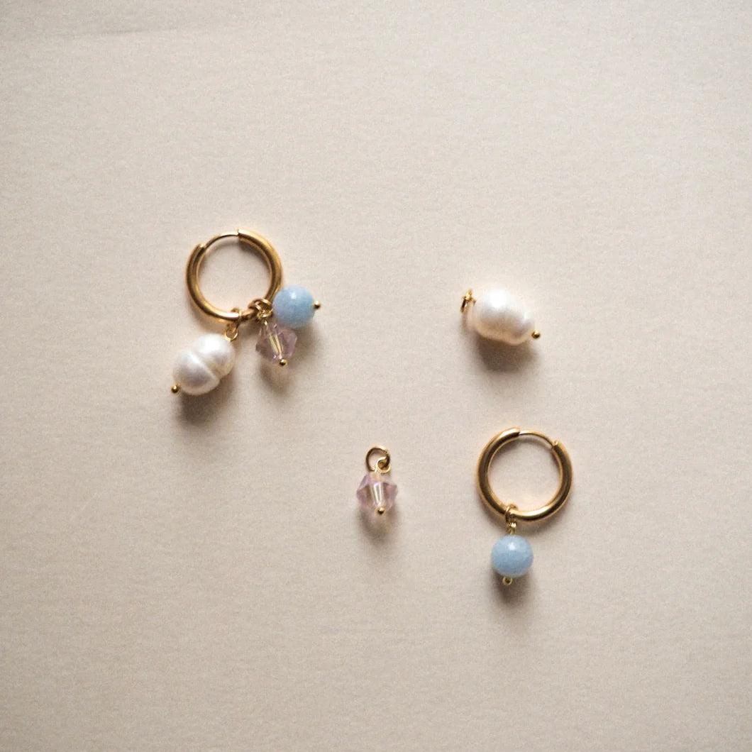 3-in-1 - Baby blue/cloud/rose