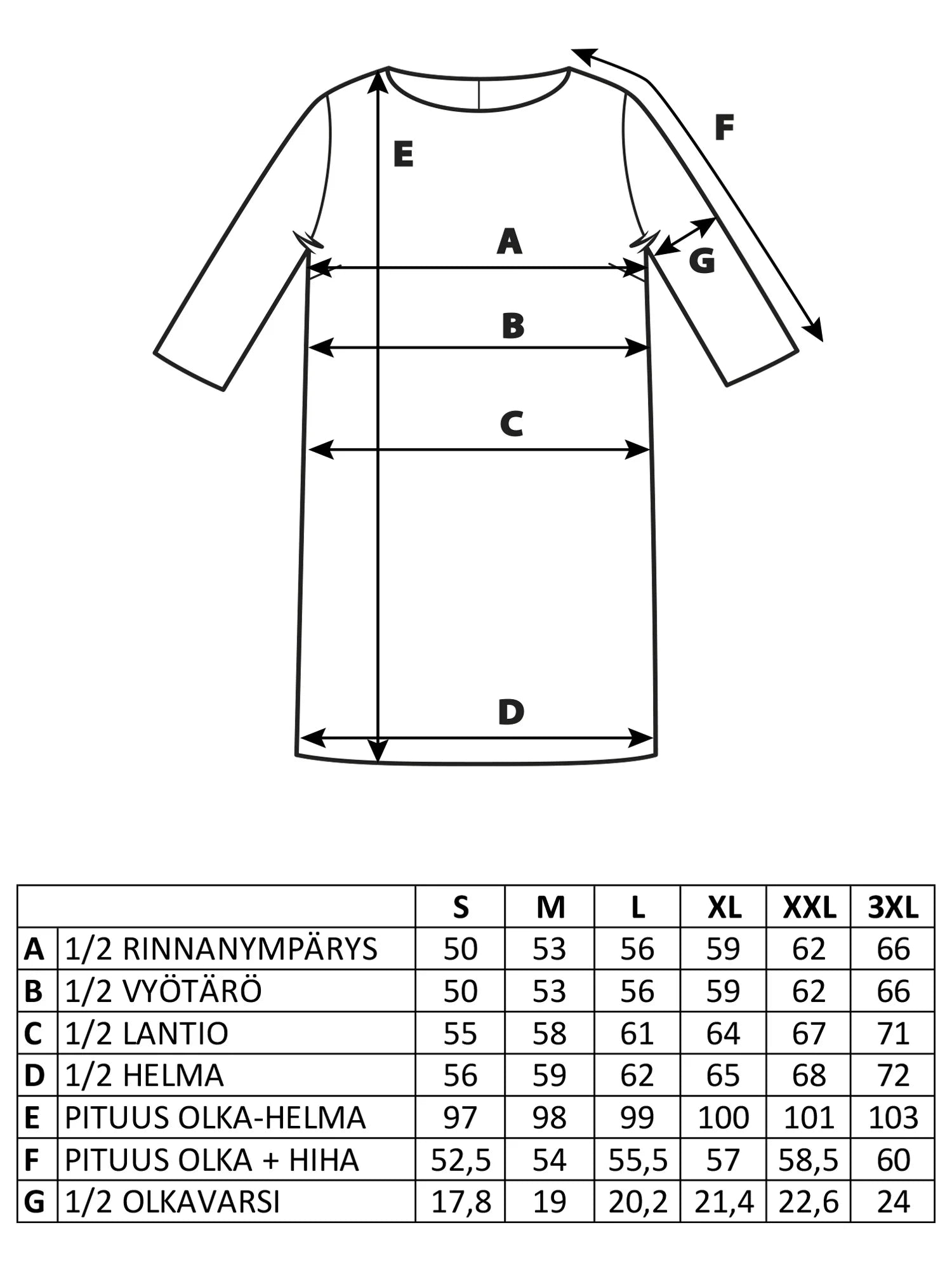 ADA Pellavamekko- musta